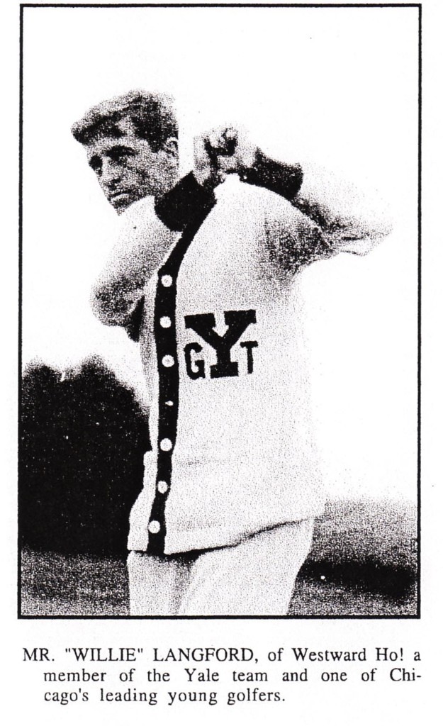 William Langford Yale Golf Team 1908